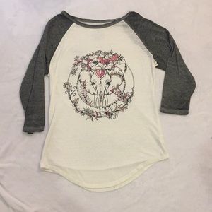 Trendy half sleeve tee